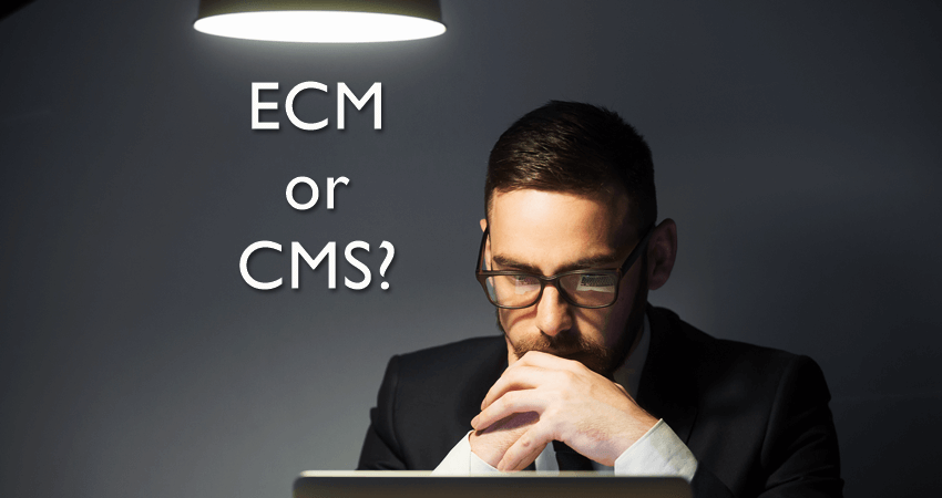 CMS vs ECM