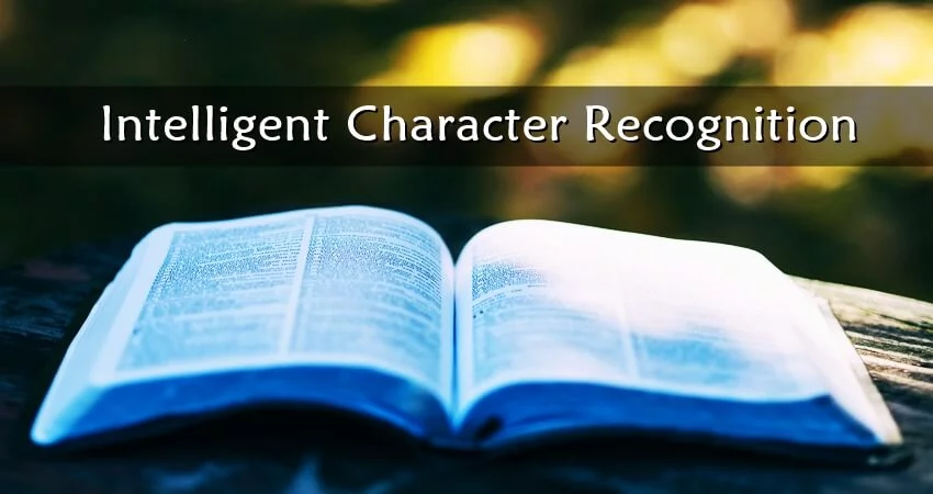 Intelligent Character Recognition