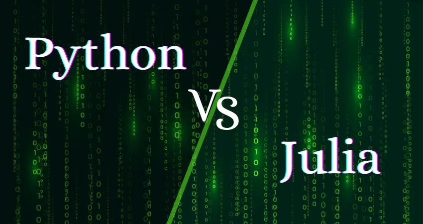Comparison between Python and Julia